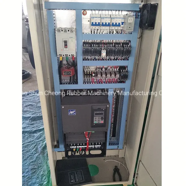 High Precision Two Roll Rubber Calender Machine with Chilled Cast Iron Rollers and Emergency Stop Device