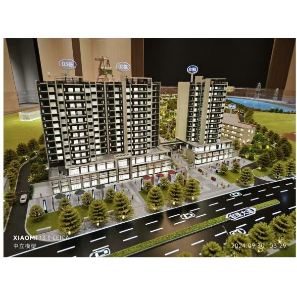 Commercial Architectural Scale Model Contemporary 1:150 Scale Model