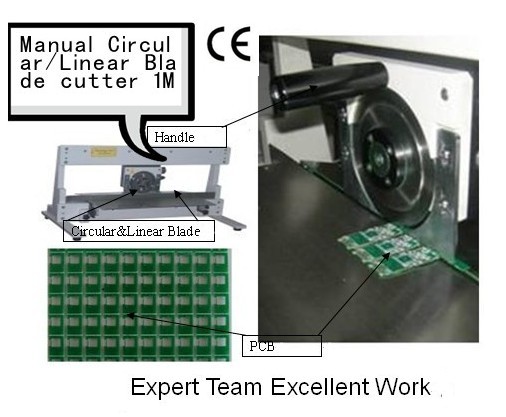 Calibration Blade Setting PCB Separator Machine for Accurate Cutting