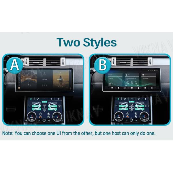 GPS Android Head Unit For Land Range Rover Vogue / Sport / Evoque 2013-2018