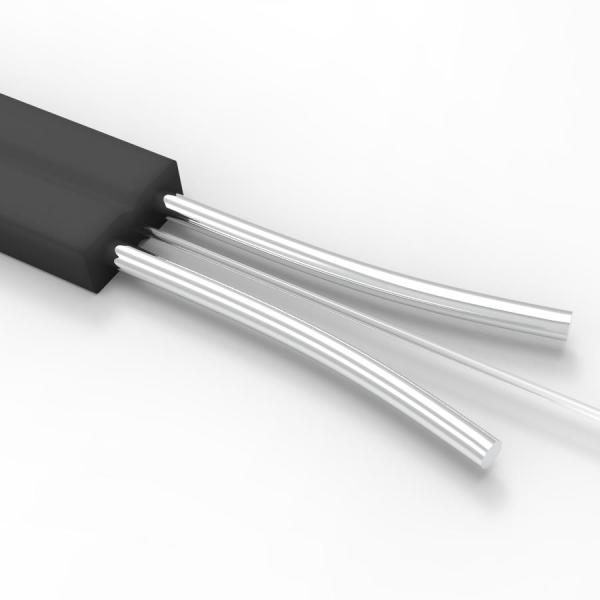 FTTH Indoor Drop Cable 1 Core halogen free sheath drop wire cable