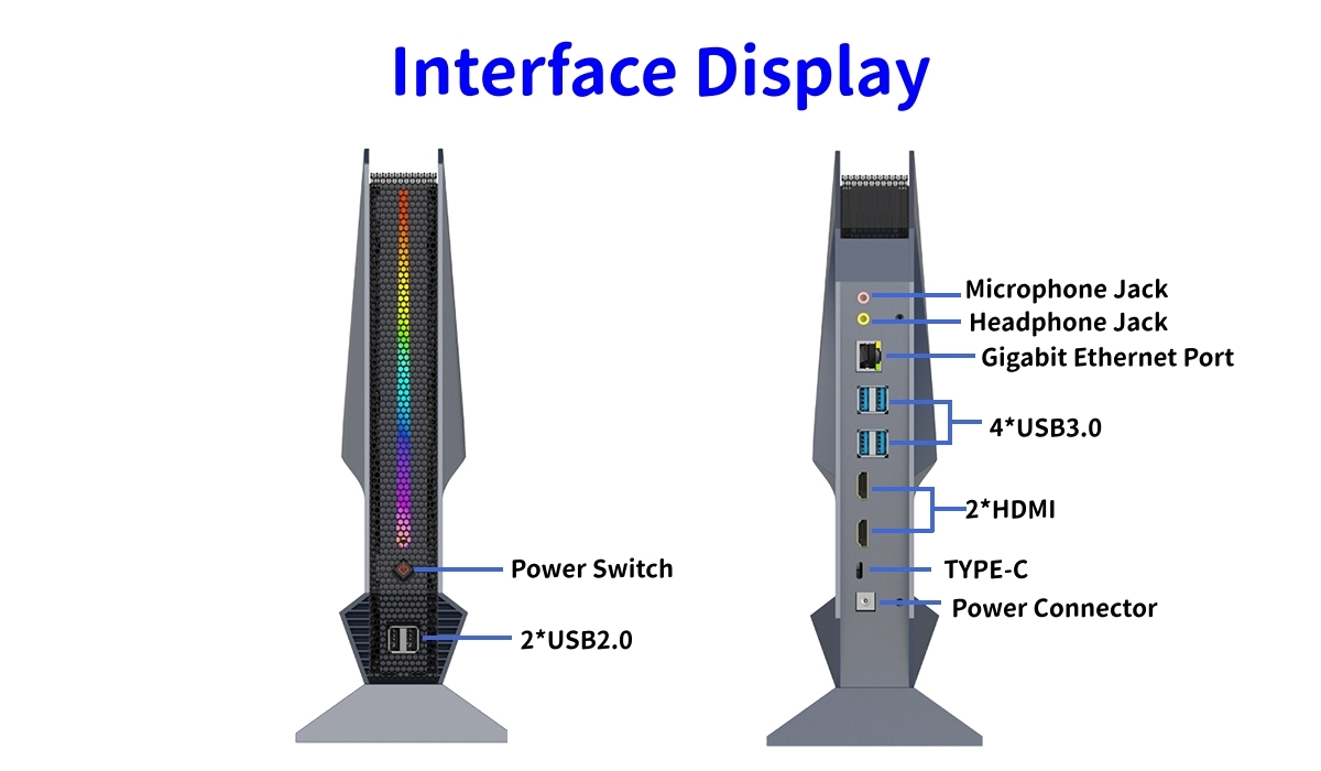 Intel Core i7 13800H Processor Gaming PC With RTX4060 Discrete Graphics 8GB VRAM