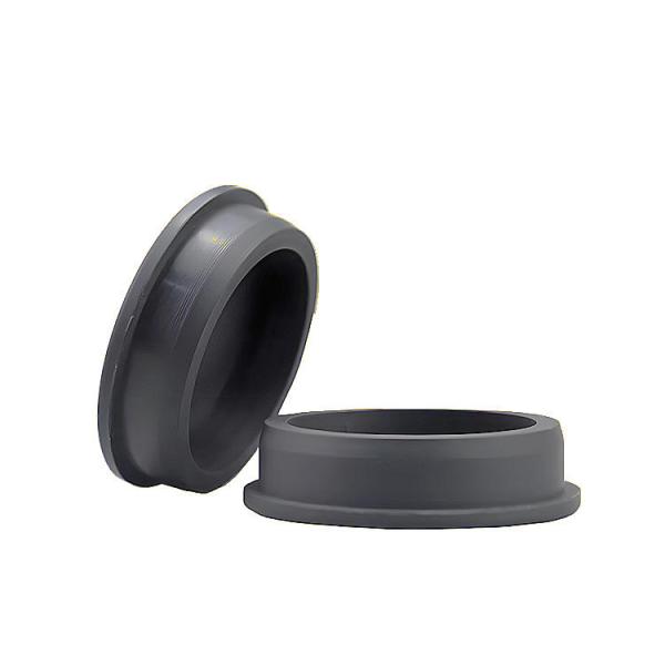 Customized Silicone Rubber Accessories With Black Silicone Rubber Plug And End Caps