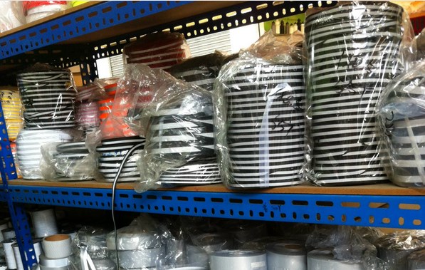 Reflective Coefficient 250 CPL Polyester Cloth Tape for Long-Lasting Reflective Bag
