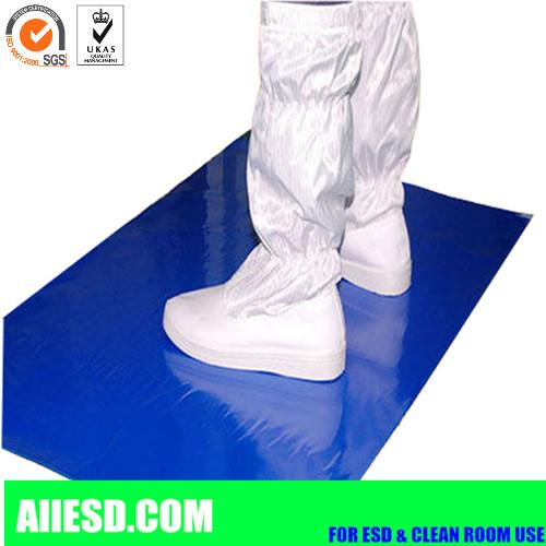30 layers blue floor protection PE laboratory sticky mat