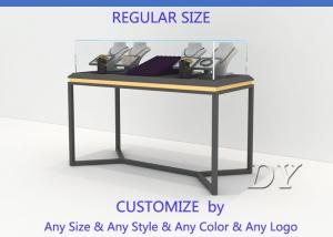 Quality All In One Services Inexpensive Metal Glass Jewelry Display Cases for sale