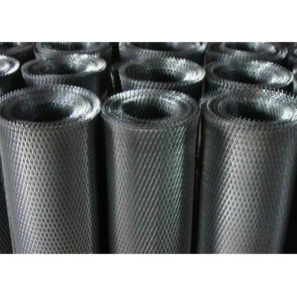 Diamond Hole Expanded Metal Sheet , Hot Dipped Galvanized Construction Expanded Metal Screen
