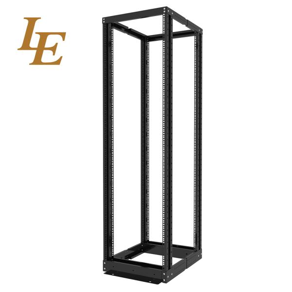 Server Rack Cold Rolled Steel Open Frame Network Cabinet 19 Inch