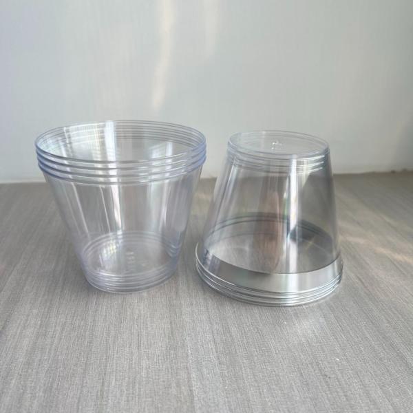 Customized Request Transparent 16oz Bubble Tea Plastic Cup with Custom Logo Order Now