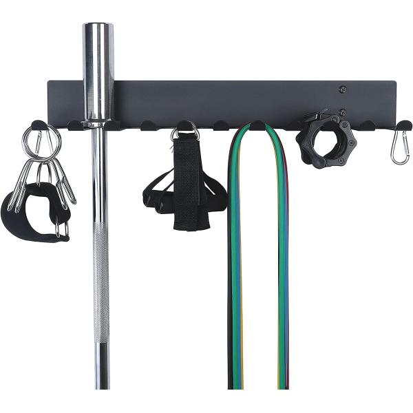 11 Cable Slots Wall Mountable Cable Hanger and Rack Organizer with Solid Power Coating