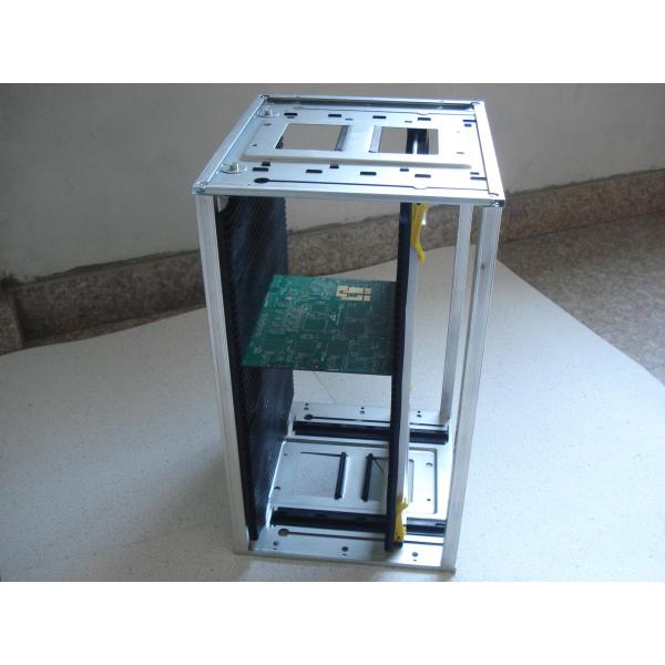 ESD SMT PCB Circulation Metal Base Injection Molded PP ESD Storage Shelving