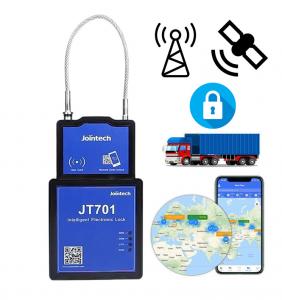China Jointech 4G Intelligent GPS Tracking Padlock Cargo Container Electronic Navigation Seal on sale