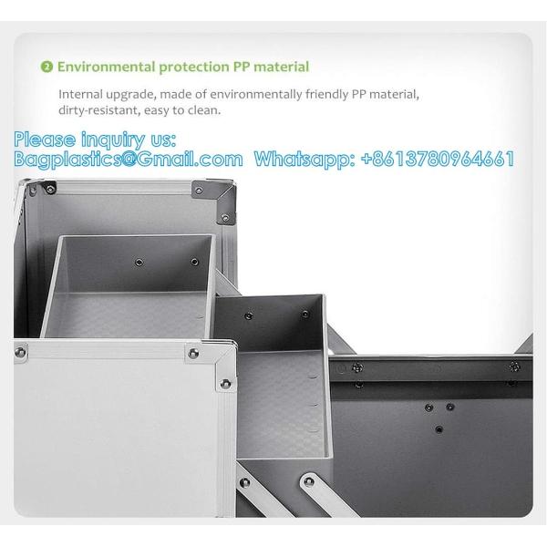 First Aid Kit Lockable First Aid Box Security Lock Medicine Storage Box With Portable Handle,Medication Lock Box