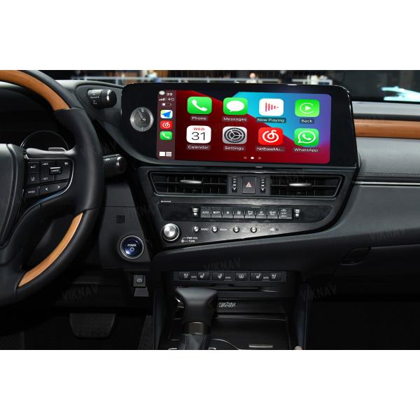 Viknav Fit For Original Car 12.3 Inch Screen Linux System For Lexus ES 2021 2022 Wireless Apple CarPlay Android Auto