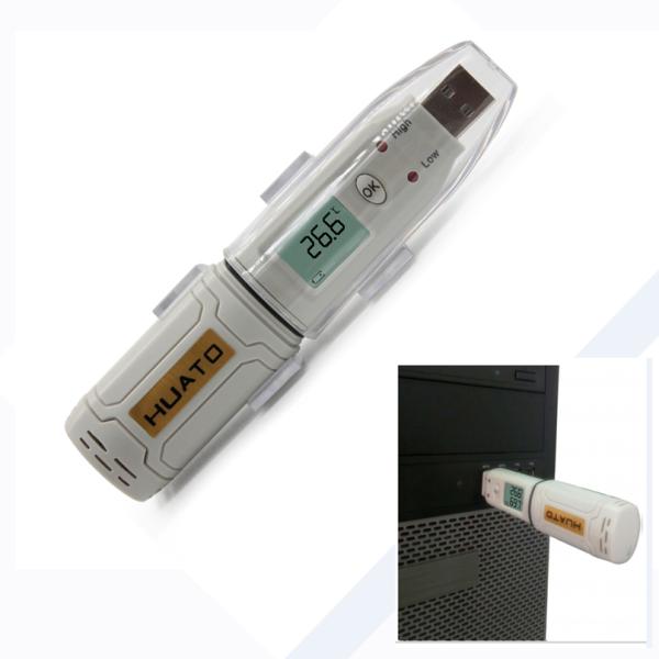 Automatic Records USB Temperature Humidity Logger good for Cold Shipping Vans And Crates