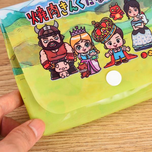 Plastic Snap Pvc Button Bag Pouch Document File Folder Waterproof