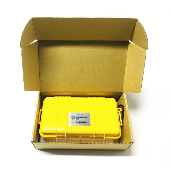 1000m Length OTDR Launch Cable Box with Operating Temperature -40°C to +80°C and Back Reflection < -55 DB for Precision Fiber Optic Testing