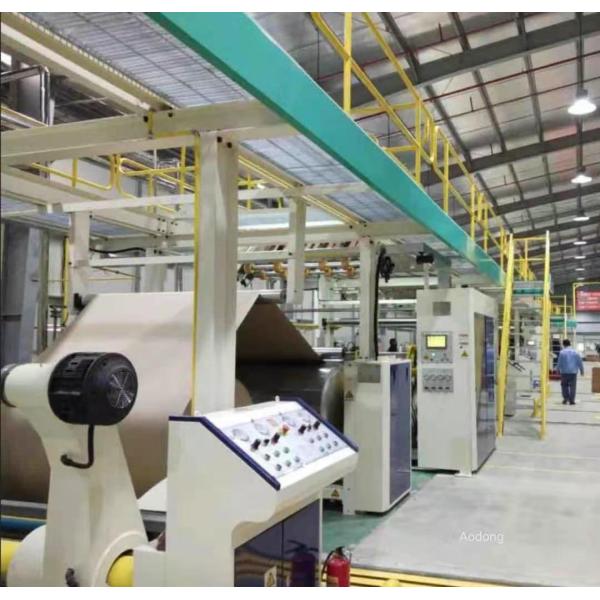 Heavy Type Corrugated Cardboard Making Machine Stable Operation