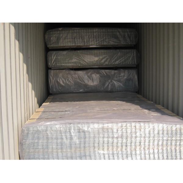 PVC Welded Wire Green Mesh Security Fencing 358 2.2m width