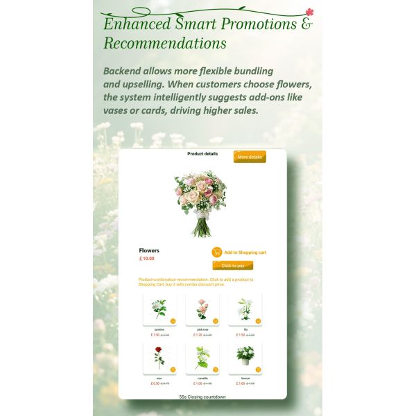 Flower Vending Machine Equipped with Smart Inventory Control and Refrigerated Compartments for Fresh Flower Sales Anytime