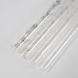 Quality Clear OPP Florist Cellophane Wrap Roll 58cm*58cm Florist Clear Wrapping Paper for sale