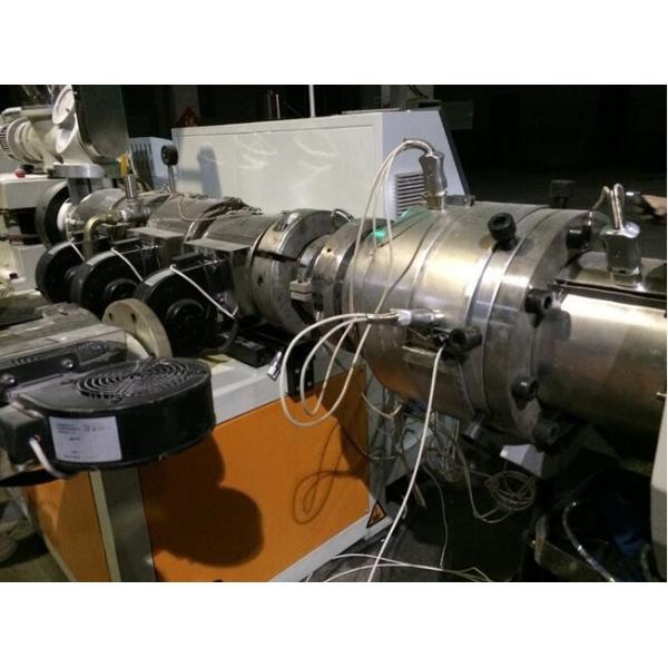 High Output Drainage PVC Plastic Pipe Extrusion Machine , Diameter 16-63mm