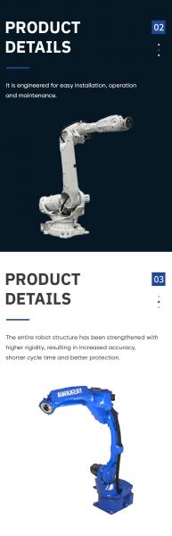 Yaskawa MOTOMAN-GP8 Industrial Robot Palletizer For Warehouse Picking Robot With Robot Arm 6 Axis