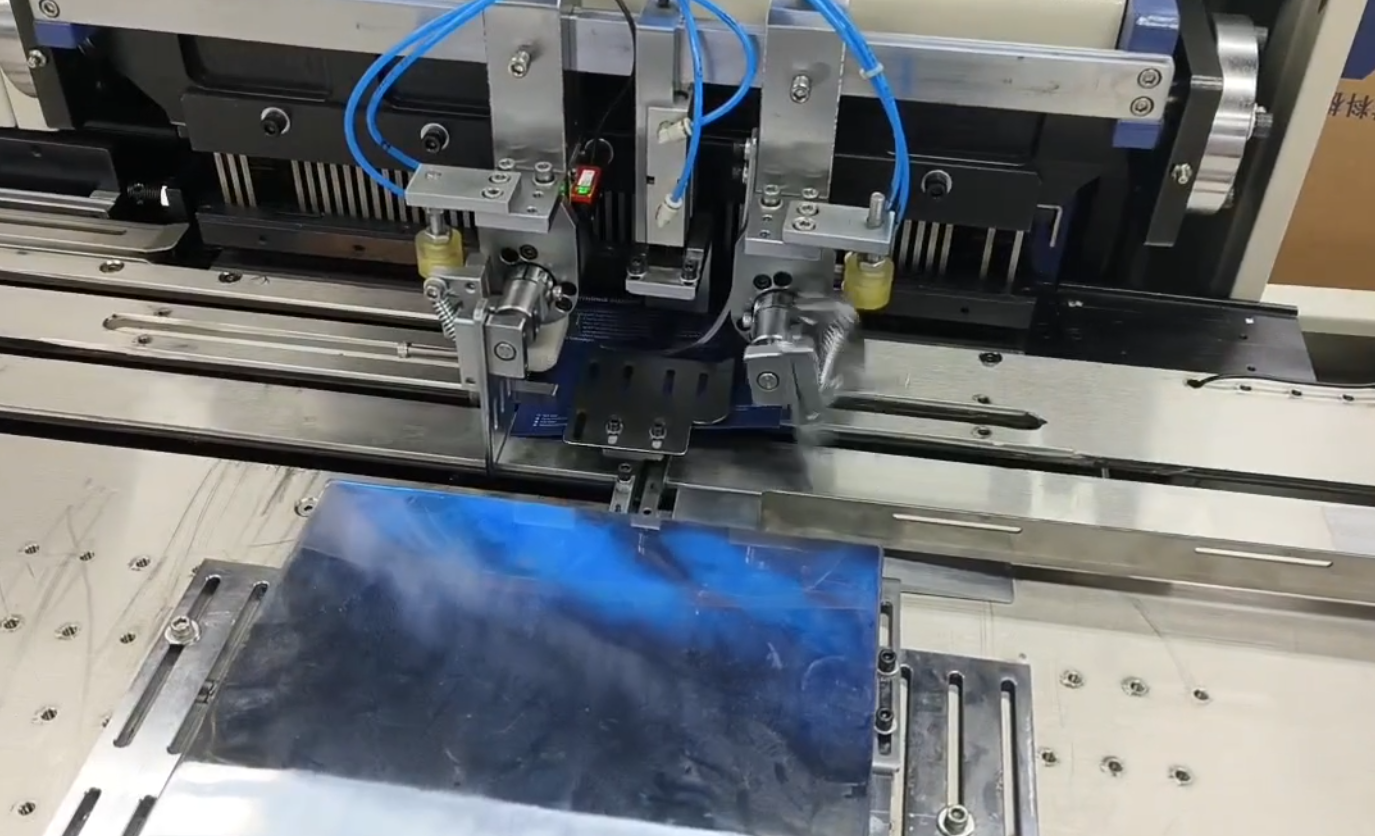 Automatic Double Loop Wire Punching and Binding Machine