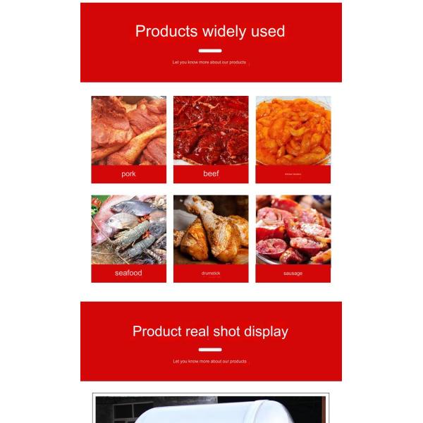 Quick Flavoring Chicken and Mutton Meat Marinating Machine Food Processing Machine 270 KG