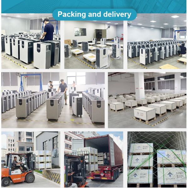 15kWh Hybrid Grid PV Storage Solar Battery System Split Stackable 15kWh LiFePO4 Home Energy Storage CE IEC Certified