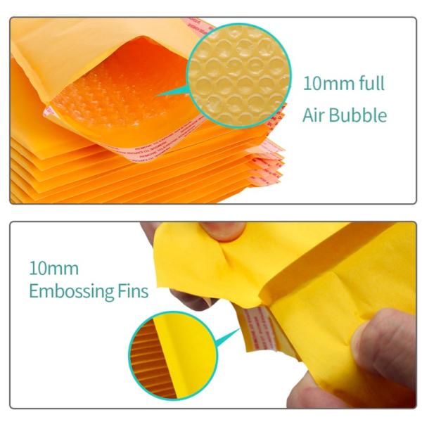 Tamper Evident Compostable Kraft Corrugated Envelopes FSC