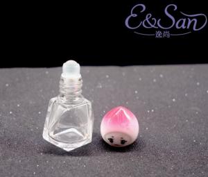 China roll on glass bottle perfume bottles 8ml recycled  cap plastic and metal roll frog on sale