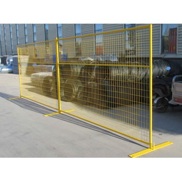 2.5mm Wire Diameter Galvanized Welded Temporary Fence For Construction Sites