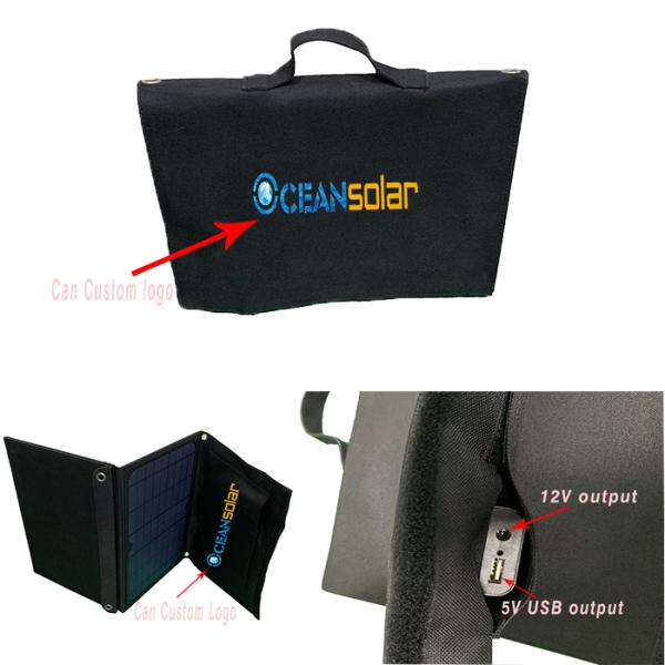 200w Lightweight Portable Folding Solar Panels For Camping