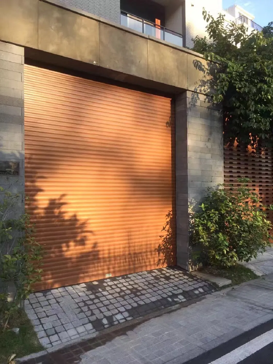 HA80 Aluminum Roller Shutter Door 80mm with Remote Control