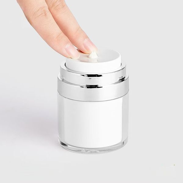Customizable Design Refillable Airless Pump Bottle in 15/30/50/100ml Sizes for Skincare and Cosmetics