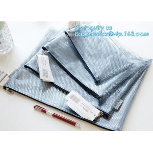 k document file bag, Document File Folder /Document Bag, Mesh pattern plastic