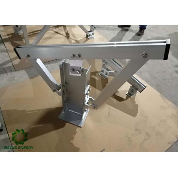 Portable Solar Panel Mounting Systems Hot - Dip Galvanized Exclusive Innovative Design