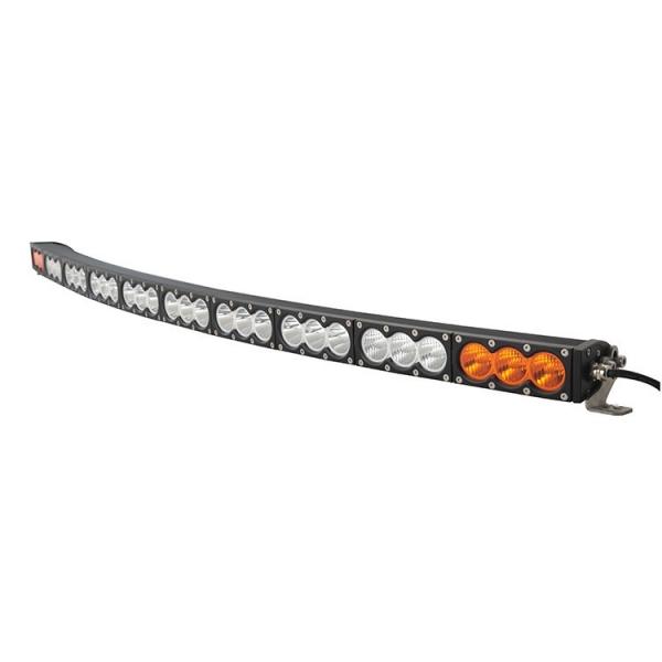 Hanka Superior Quality Single Row 10W CREE Curved Version IP67 Off Road Led Light Bar For Car