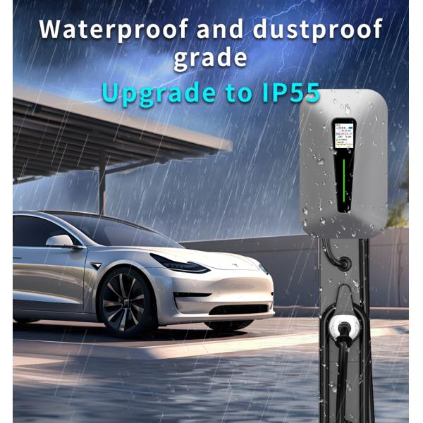 32A/40A/48A EV Wall Charger Level2 Wallbox 22kw Type1 Type2 Fast Charging Station