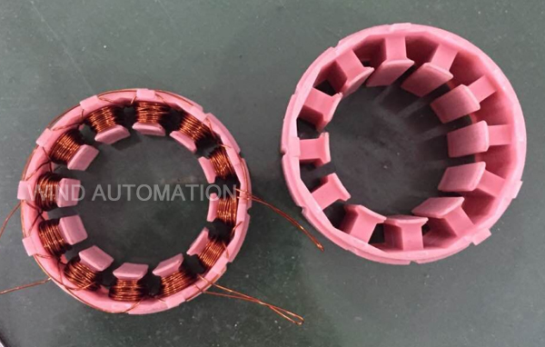 Rounded Square Stator Needle Winding Machine For Brushless Stepping Motor