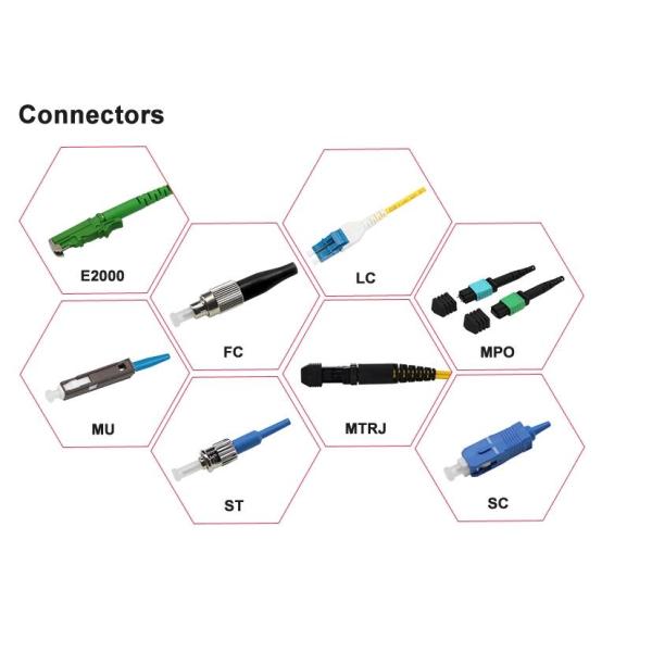 Usconec MTP MPO Connector FTTH Fiber Optic Patch Cord