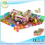 Hansel plastic playground equipment for amusement indoor and outdoor
