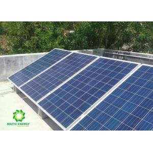 Quality Elevated Rooftop Ballast Solar PV Mounting Structure Rust - Resistance for sale