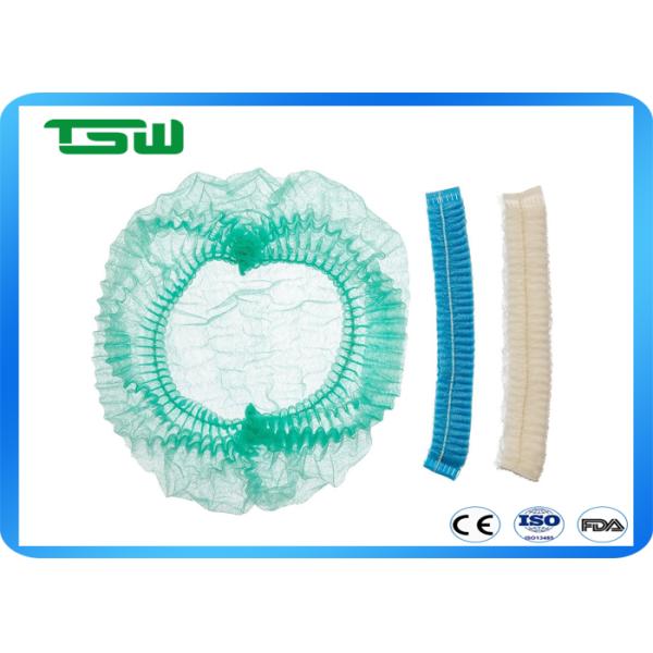 Disposable Single Elastic 19'' 10gsm PP Non Woven Mob Cap