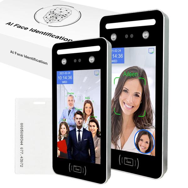 QR Code WIFI 0.5M Face Facial Recognition Access Control System Time Attendance