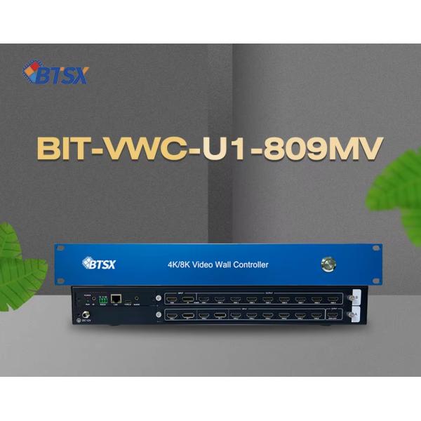 4K60 Video Wall Controller with DP 1.2 Inputs 3.5mm Audio Separation and PC/Mobile/Tablet Control