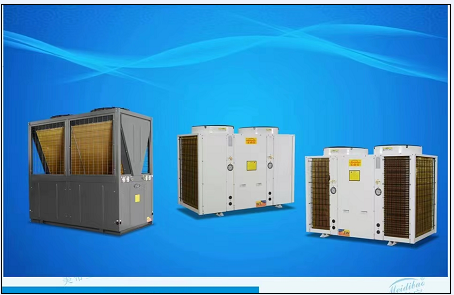 45kw Commercial Air Source Heat Pump System High Efficiency For School