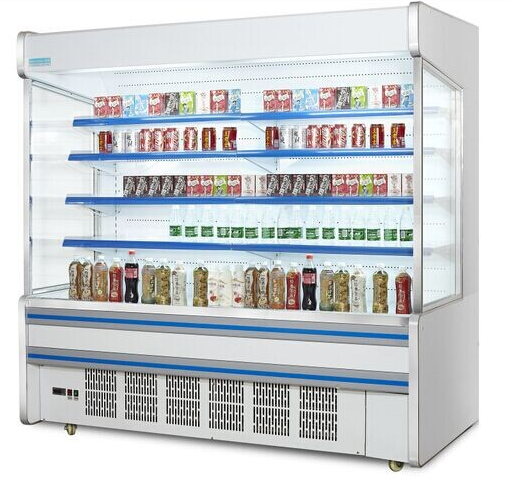 open showcase chiller display multi deck open chiller