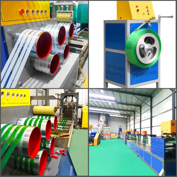 PET Polyester Plastic Packing Belt Colored Embossed Strapping 9-32mm Customized Good Tension